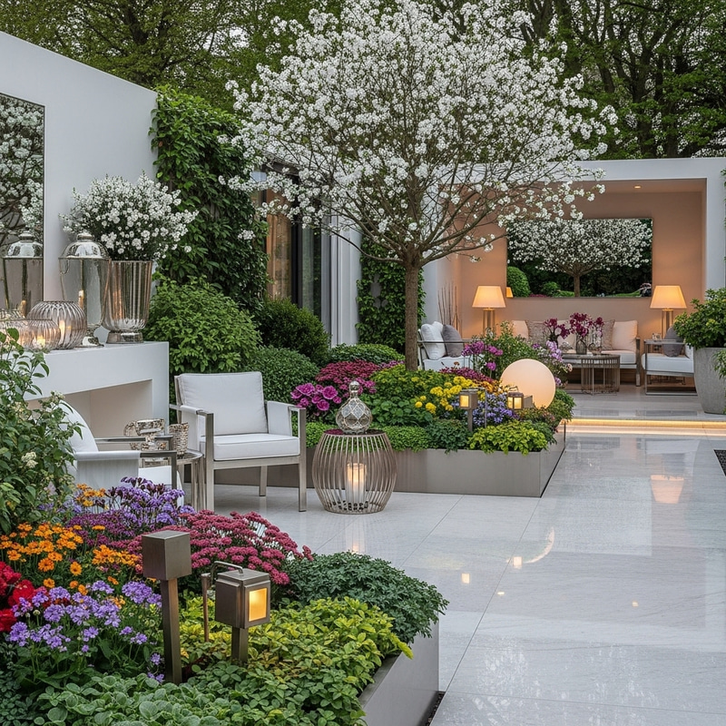 Chic Outdoor Garden Inspiration Chic Outdoor Garden Inspiration