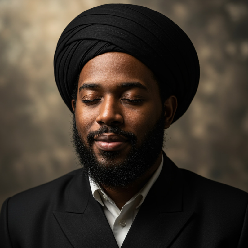 Dreaming Black Jew in Modest Attire Dreaming Black Jew in Modest Attire