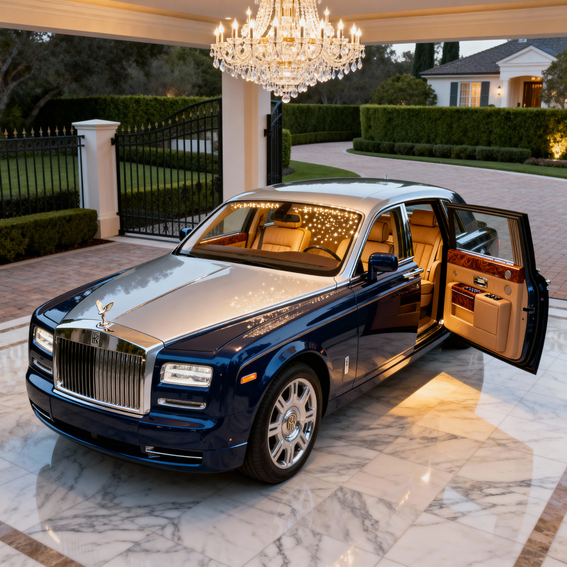 Luxury Rolls-Royce: Grandeur on Wheels