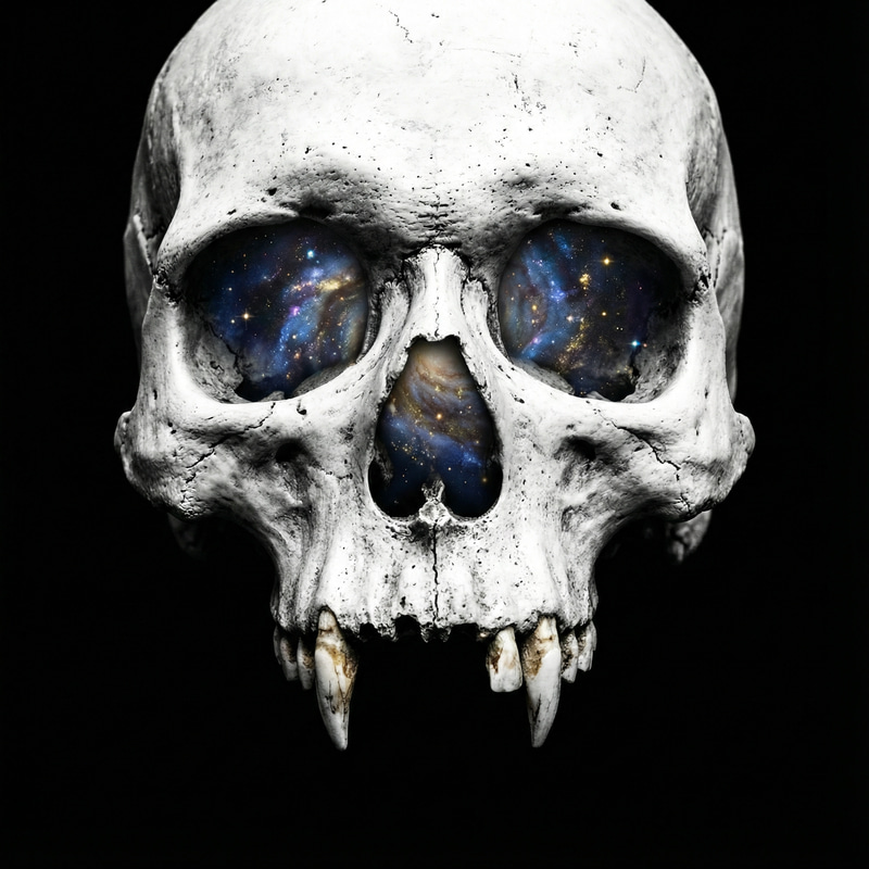 Mystical Skull: Cosmos Within Mystical Skull: Cosmos Within