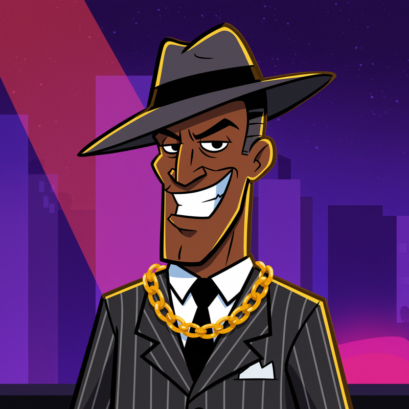 Gangster Cartoon Profile Picture Design Gangster Cartoon Profile Picture Design