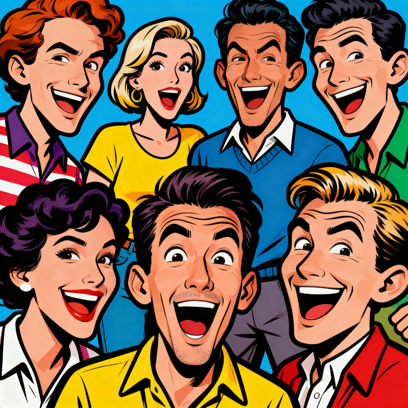 Caricature Everyone in the Photo Caricature Everyone in the Photo