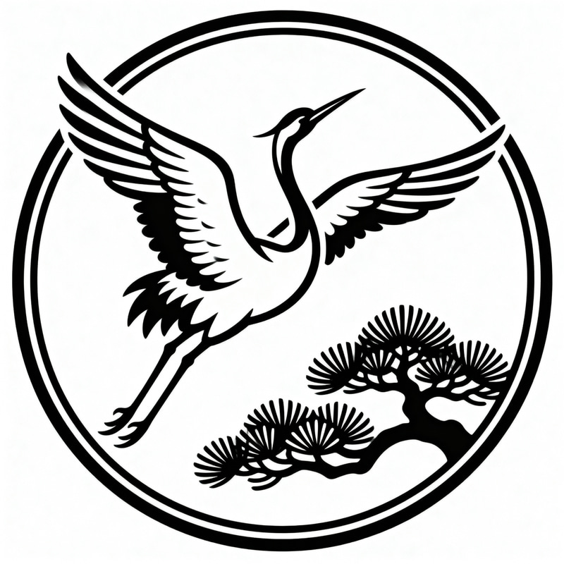 Japanese Crest Symbolizing Honor and Loyalty