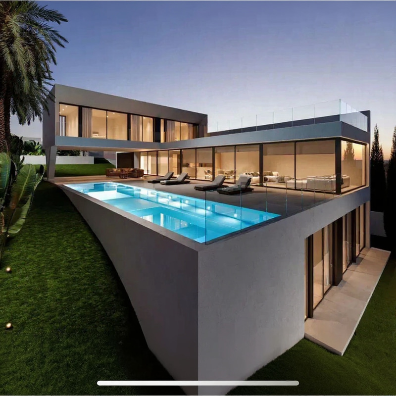 Elegant Overflow Jacuzzi Addition to Your Pool Design Elegant Overflow Jacuzzi Addition to Your Pool Design