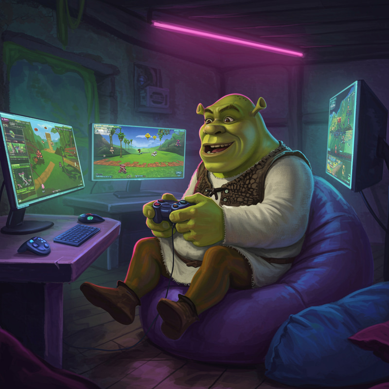 Shrek Gaming: A Journey in Fairy Tale Adventures Shrek Gaming: A Journey in Fairy Tale Adventures