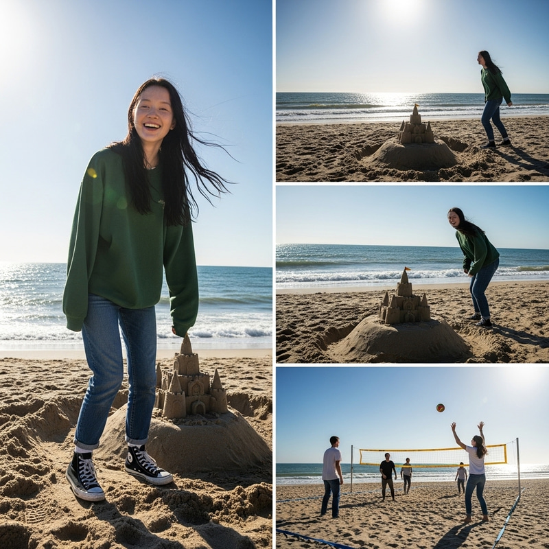 Summer Fun at the Beach: Teen Style Adventure