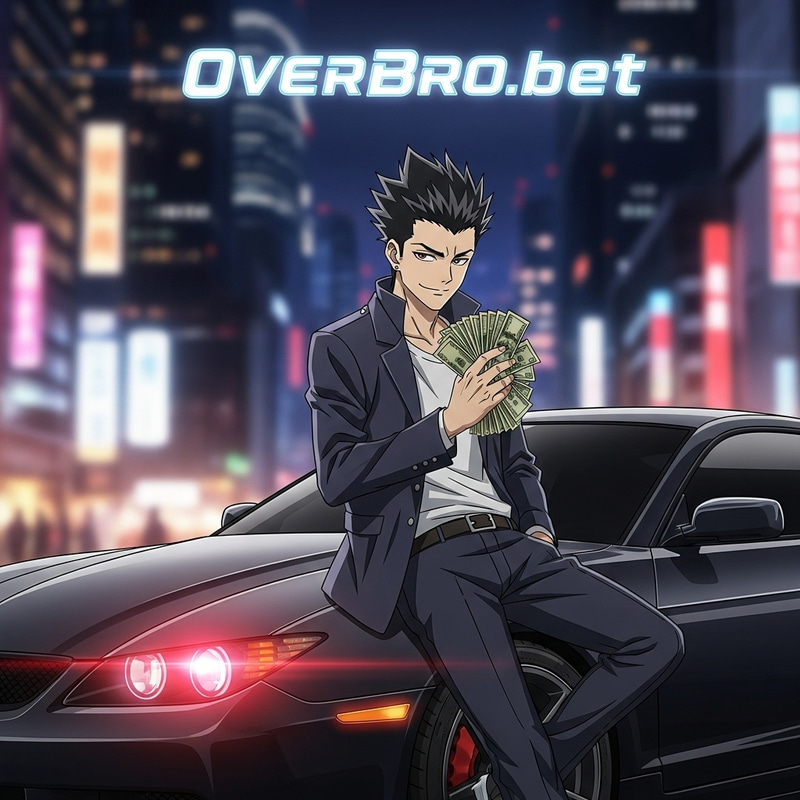 Anime Guy with Money and Car | OverBro.bet Anime Guy with Money and Car | OverBro.bet