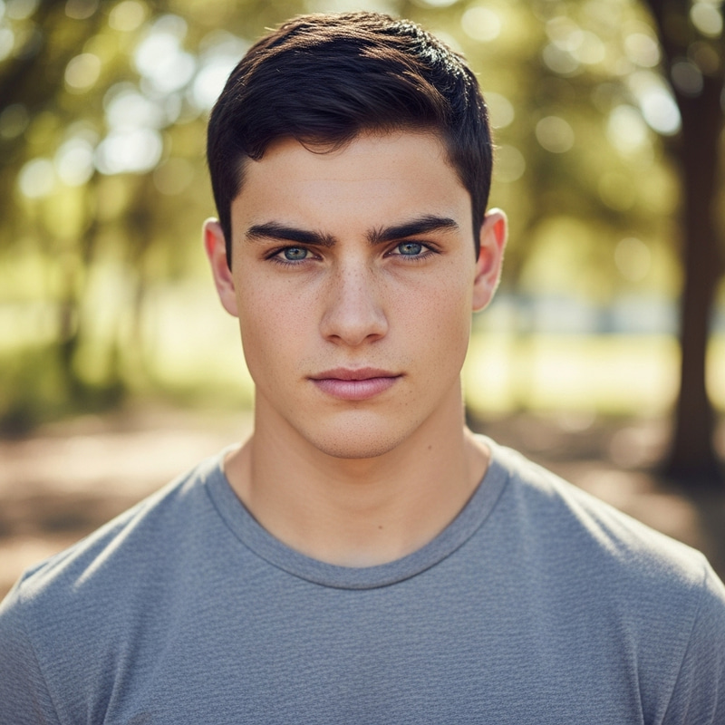 Hyper Realistic Masculine Teenage Boy Hyper Realistic Masculine Teenage Boy