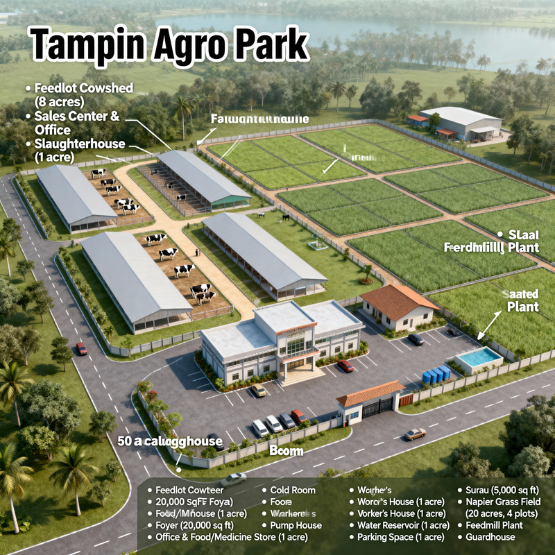 Tampin Agro Park: Feedlot Cattle Project Overview Tampin Agro Park: Feedlot Cattle Project Overview