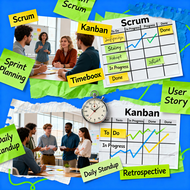 Agile Methodologies Collage Agile Methodologies Collage