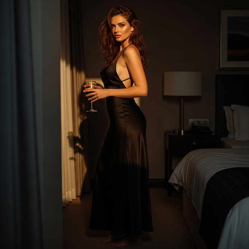 Mystical Beauty in Luxury Hotel Suite