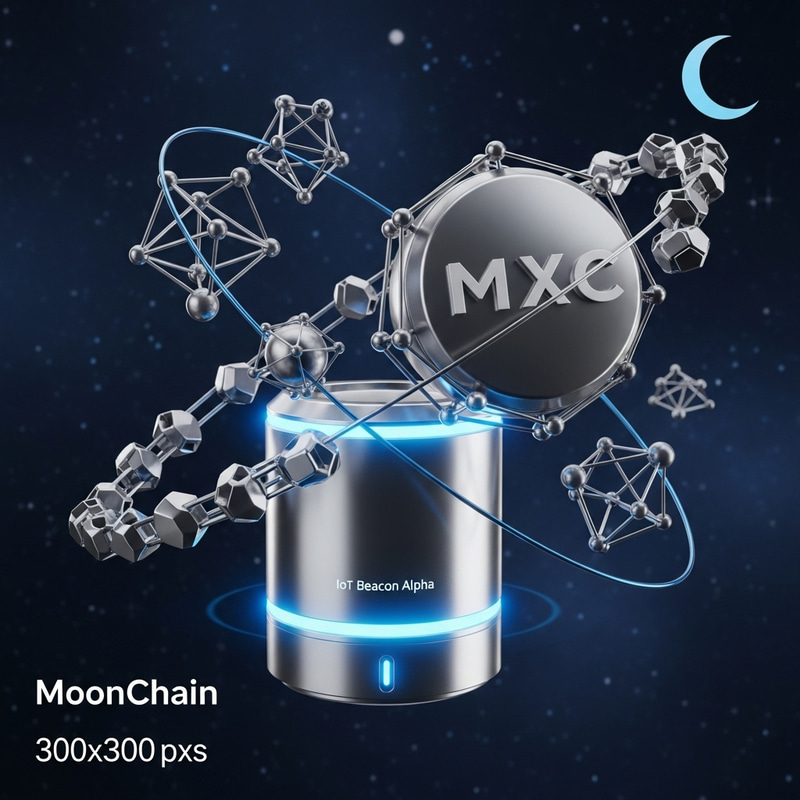 3D NFT Design for Moonchain - IoT Beacon Alpha & MXC 3D NFT Design for Moonchain - IoT Beacon Alpha & MXC