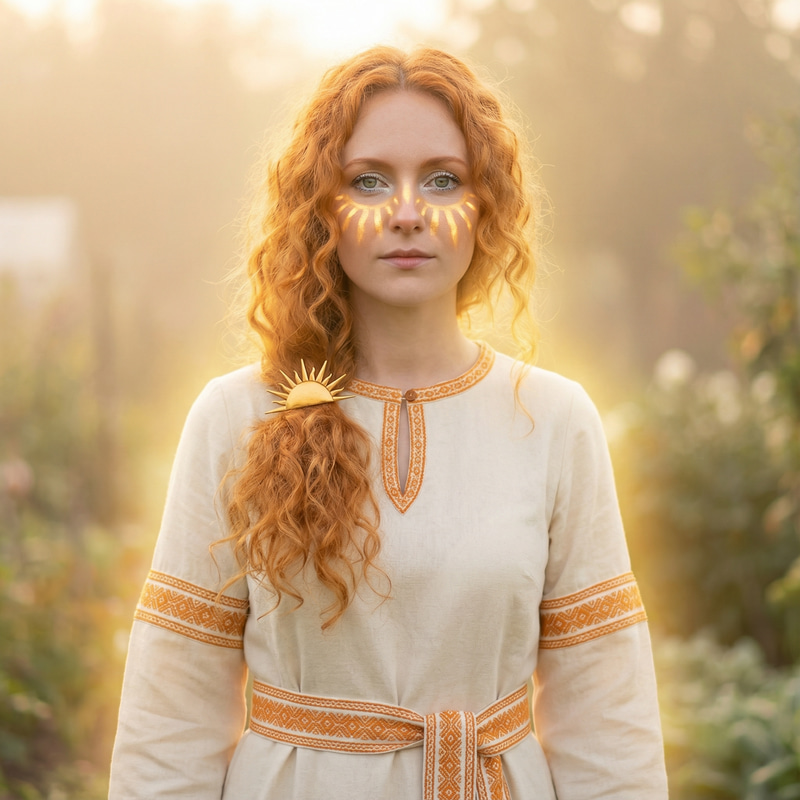 Aeloria: Enchanting Beauty with Sunbeam Symbol Aeloria: Enchanting Beauty with Sunbeam Symbol