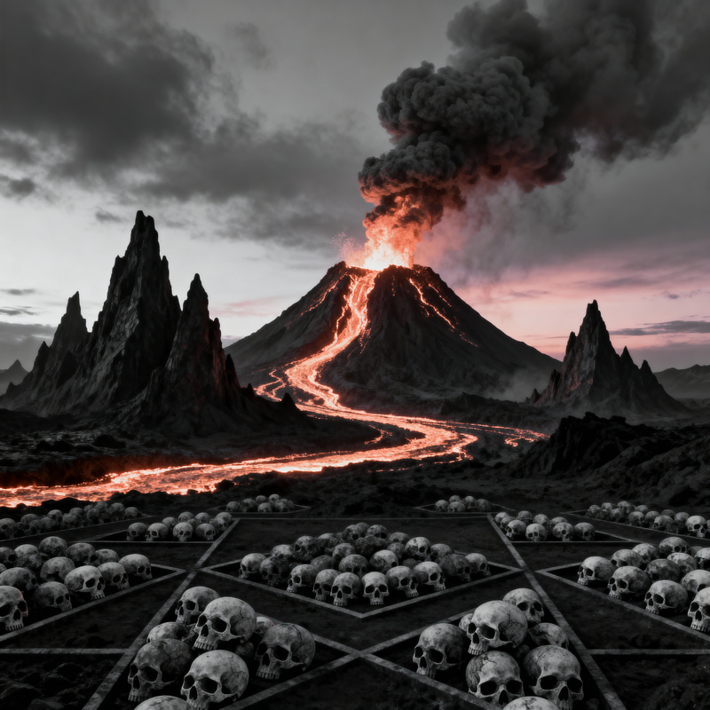 Epic Volcano Hellscape: A Twilight Nightmare Epic Volcano Hellscape: A Twilight Nightmare