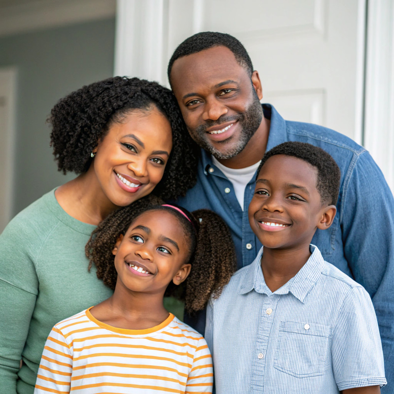 Beautiful Black Family Portraits Beautiful Black Family Portraits
