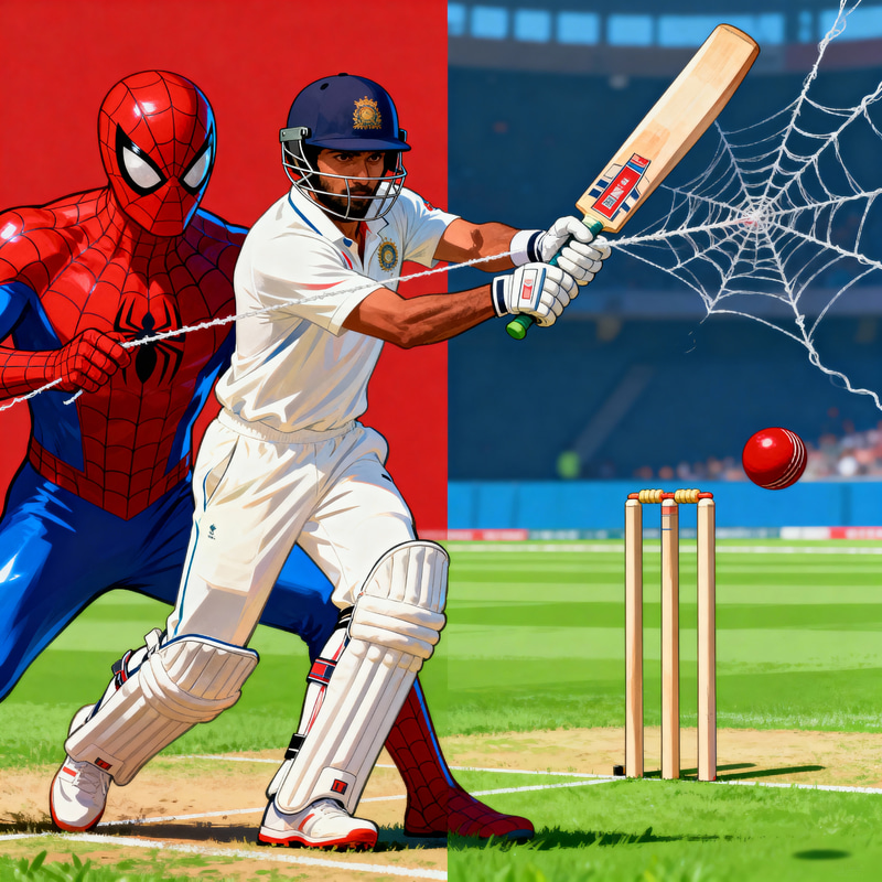 Cricket Meets Spiderman: A Unique Themed Experience Cricket Meets Spiderman: A Unique Themed Experience