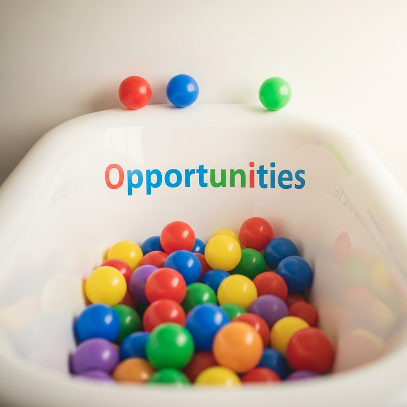 Creative Bathtub Design with Soft Plastic Balls Creative Bathtub Design with Soft Plastic Balls