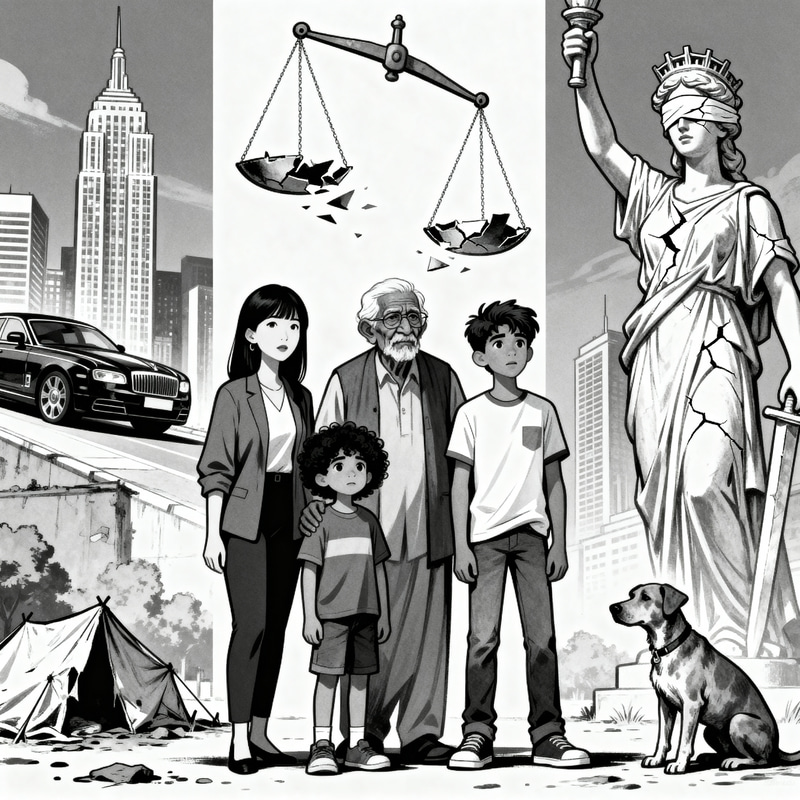 Powerful Cartoon on Social Injustice