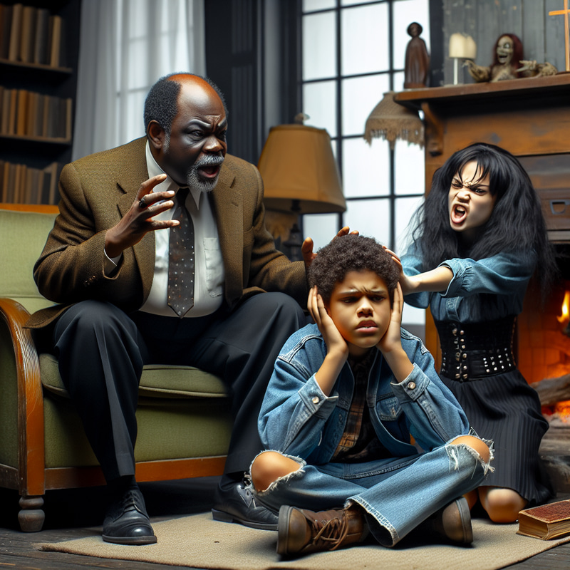 Father-Daughter Conflict by the Campfire Father-Daughter Conflict by the Campfire