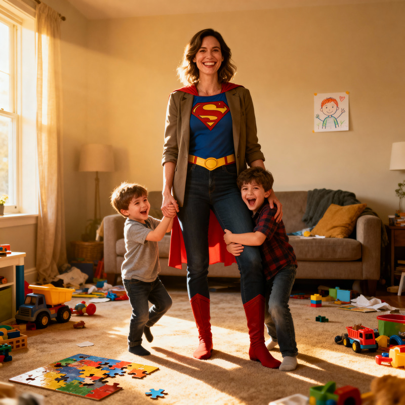 Super Mum Adventures with Her Two Boys Super Mum Adventures with Her Two Boys