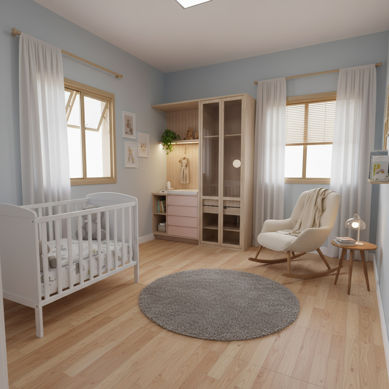 Charming Baby Room Ideas with Crib and Nursing Chair Charming Baby Room Ideas with Crib and Nursing Chair