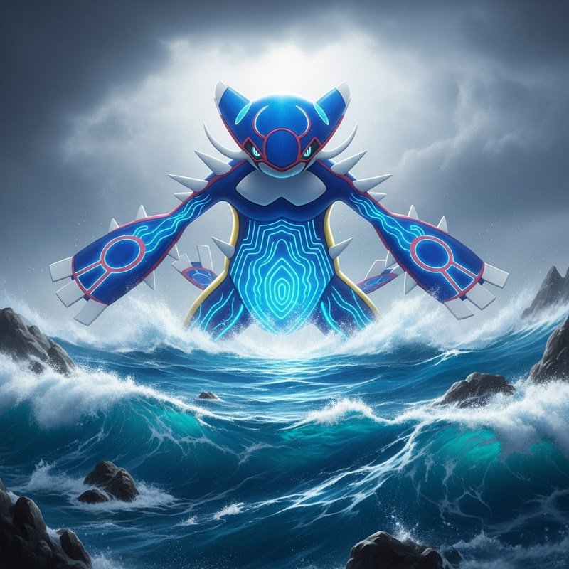 Kyogre - Legendary Water Pokémon Guide