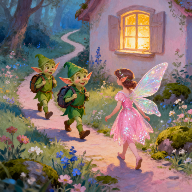 Adventures of 2 Mischievous Elves and a Female Elf Adventures of 2 Mischievous Elves and a Female Elf