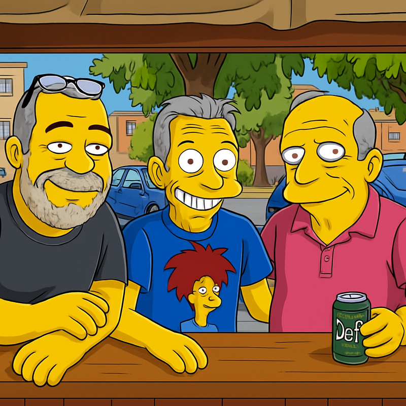 Fun Simpsons Caricature Art Creation Fun Simpsons Caricature Art Creation