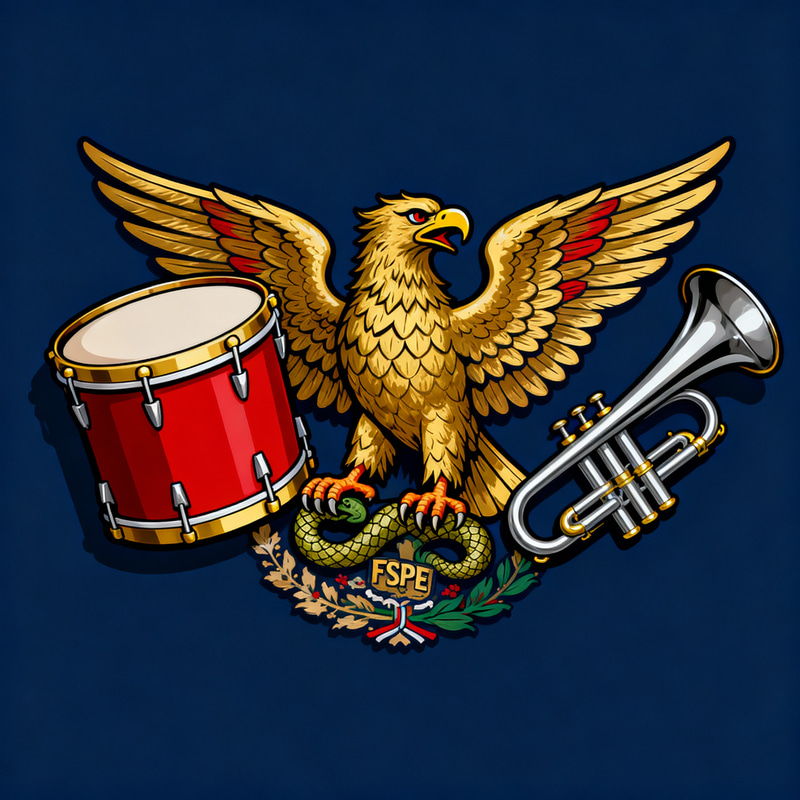 Tambor y Corneta con Águila FSPE