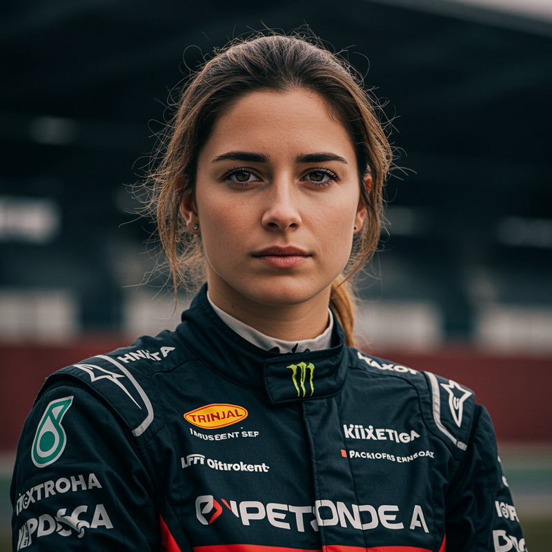 Female Formula One Racer Generator Image Female Formula One Racer Generator Image