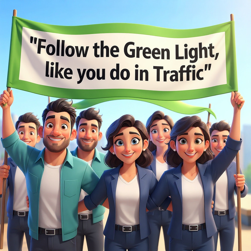 Follow the Green Light: Traffic Safety Tips Follow the Green Light: Traffic Safety Tips
