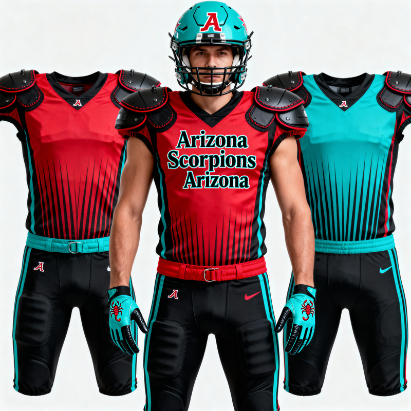 Arizona Scorpions Football Uniform Design Arizona Scorpions Football Uniform Design