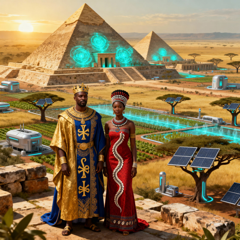 Ancient African Dynasty: Kings and Queens of Power
