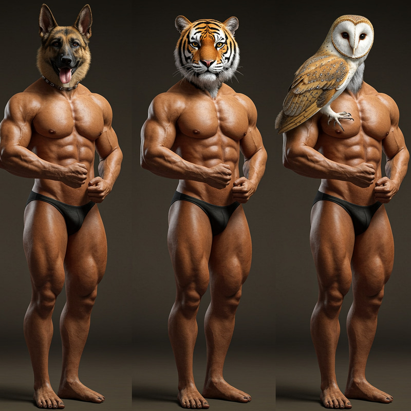 Epic Transformations: Bodybuilder & His Pets Epic Transformations: Bodybuilder & His Pets
