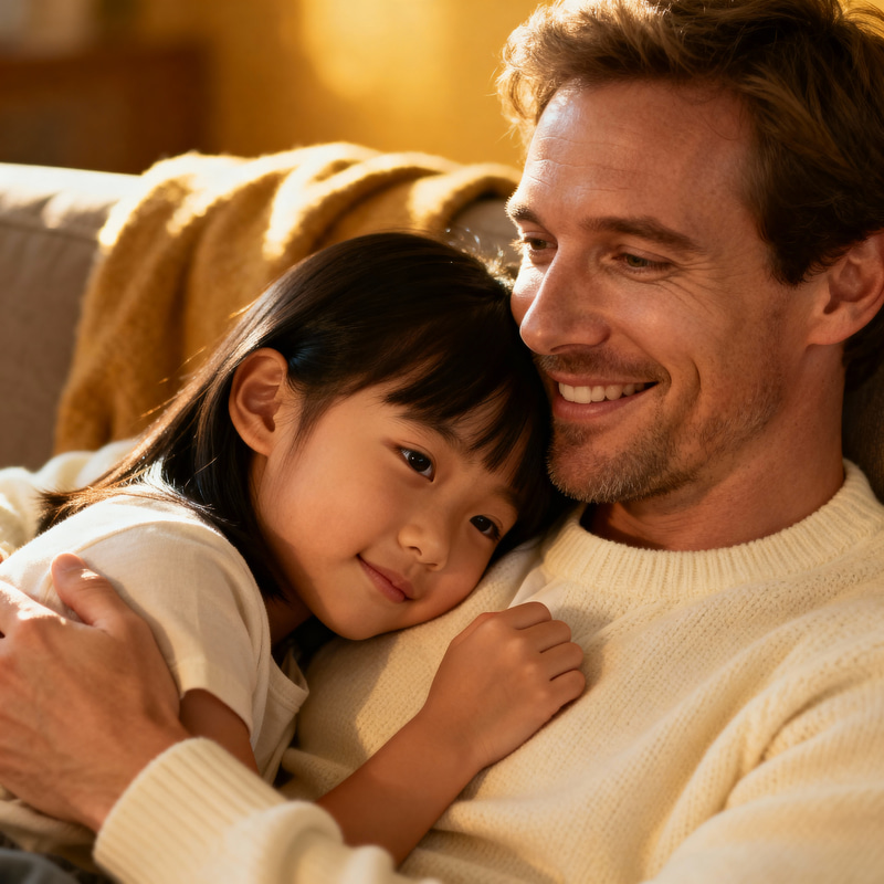 Father-Daughter Bond: A Loving Embrace Father-Daughter Bond: A Loving Embrace
