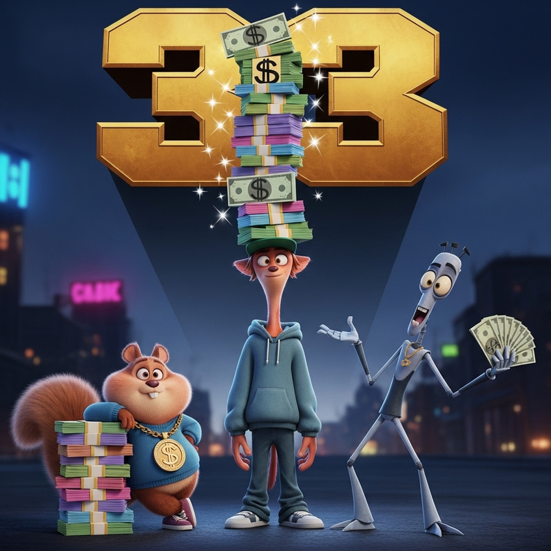 33 Pixar Style Animated Dolls with Money 33 Pixar Style Animated Dolls with Money