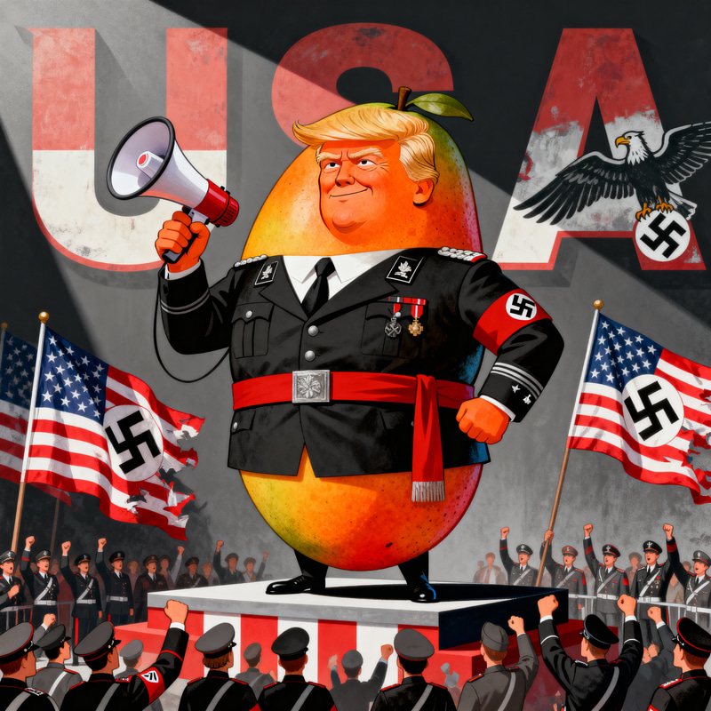 Trump as Mango: A Satirical Reflection Trump as Mango: A Satirical Reflection