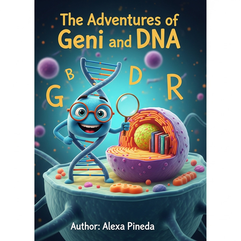 The Adventures of Geni and DNA Book Cover