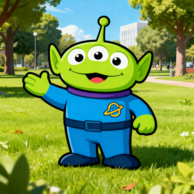 Charming Cartoon Mascot for Your Brand