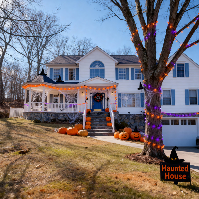 Halloween House Decoration Ideas
