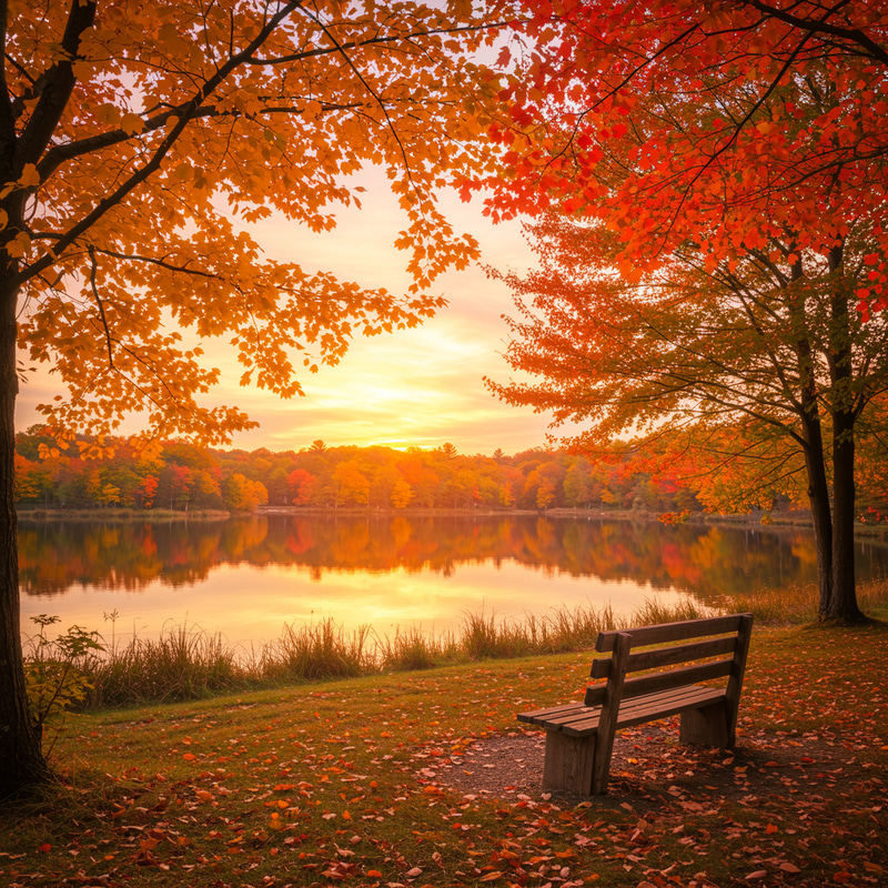 Stunning Aesthetic Fall-Themed Images