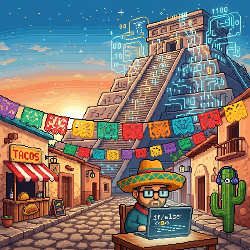 Ancient Mexico Pixel Art and Programming Ancient Mexico Pixel Art and Programming