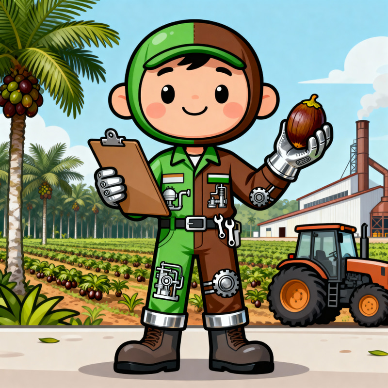 Mascot Design for Trainee Class in Palm Oil Industry Mascot Design for Trainee Class in Palm Oil Industry