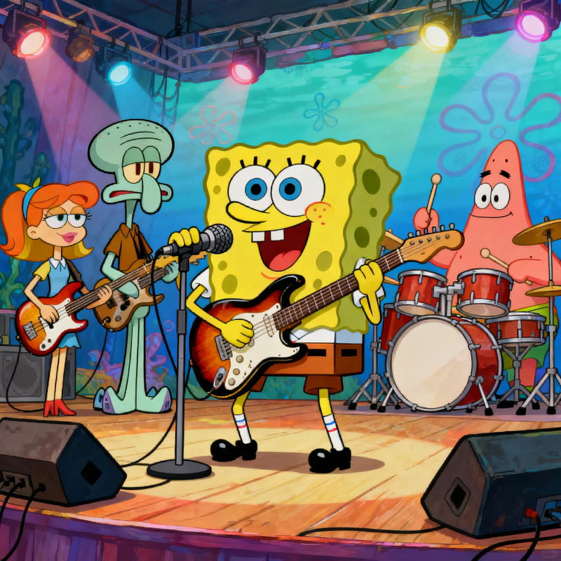 SpongeBob's Bikini Bottom Band: A Cartoon Concert