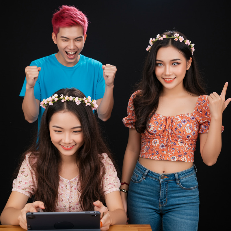 Meet Ánh, Linh, and Nhi: Game Enthusiasts