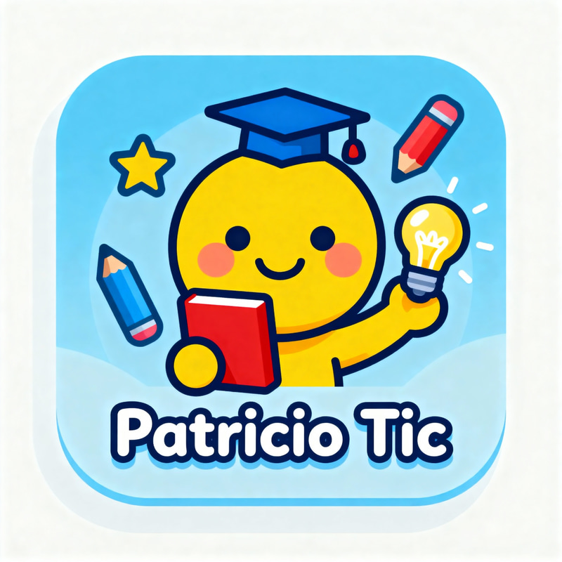 Patricio Tic Educational App Icon Patricio Tic Educational App Icon