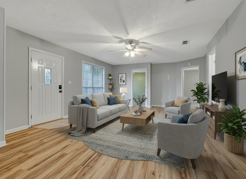 Staged Living Room Designs for Your Home