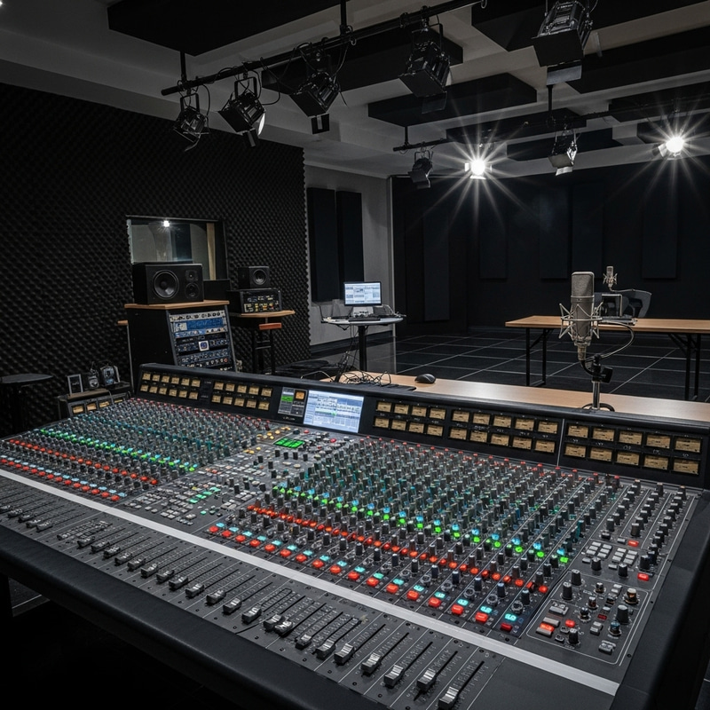 State-of-the-Art Music Mixing Studio