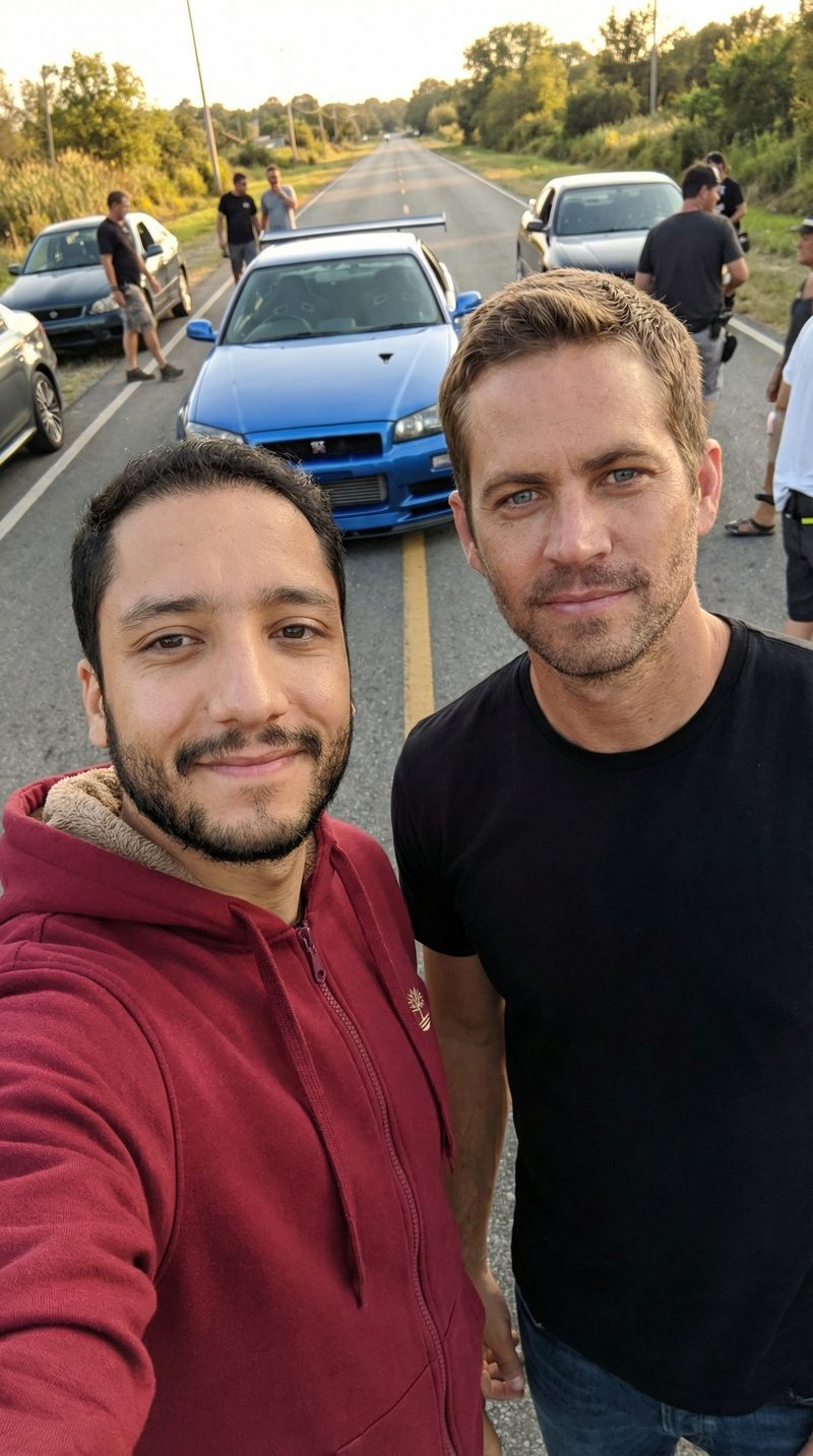 Ultra-Realistic Fast & Furious Selfie with Brian O'Conner Ultra-Realistic Fast & Furious Selfie with Brian O'Conner