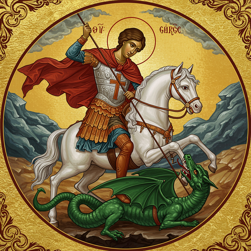 San Jorge Icon Design